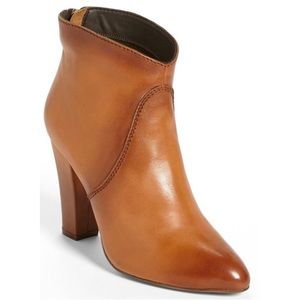 Steve Madden Brown Tan Leather Bailen Bootie Sz 10